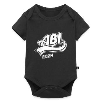Abi 2024 Certificat de fin d’études secondaires de l’Abitur Diplômés du secondaire - Body à manches courtes Premium Bébé - noir - Devant