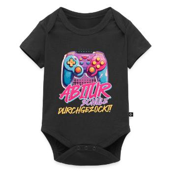 High School Gambled Through Gamer High School Graduate - Baby Premium short-sleeve bodysuit - black - Front