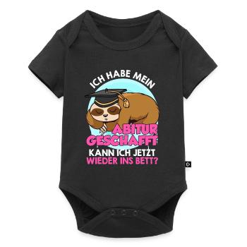 Je peux retourner me coucher - Body à manches courtes Premium Bébé - noir - Devant