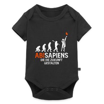 High School Graduates ABISAPIENS Shaping the Future - Baby Premium short-sleeve bodysuit - black - Front