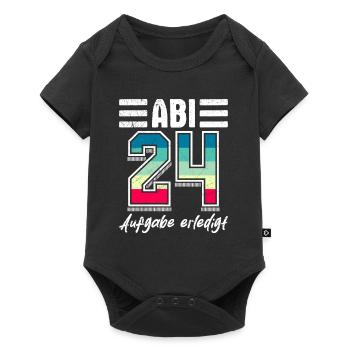 Abi 24 task completed by high school graduates in 2024 - Baby Premium short-sleeve bodysuit - black - Front