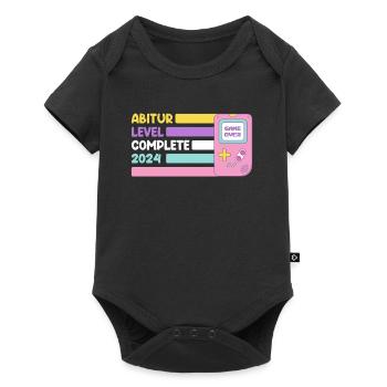 Abitur Level Complete 2024 Diplômé du secondaire drôle - Body à manches courtes Premium Bébé - noir - Devant