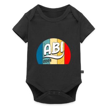 Abitur 2024 ABI Managed high school graduates graduation - Baby Premium short-sleeve bodysuit - black - Front