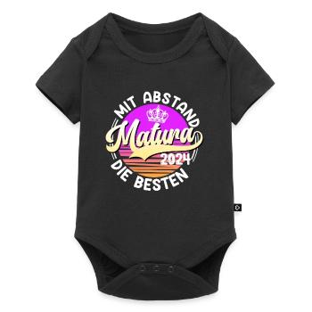 MATURA 2024 By far the best high school graduate - Baby Premium short-sleeve bodysuit - black - Front