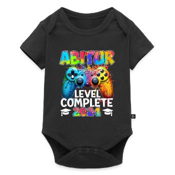 Diplômés du niveau Abitur 2024 Complete Gamer High School - Body à manches courtes Premium Bébé - noir - Devant