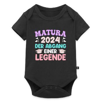 Matura 2024 The Departure of a Legend Girl - Baby Premium short-sleeve bodysuit - black - Front
