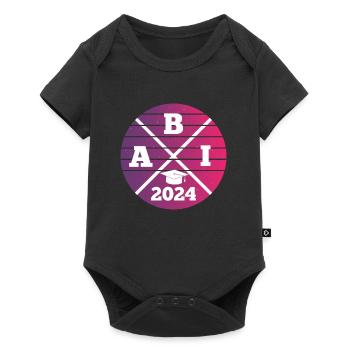 ABI 2024 Certificat de fin d’études secondaires Abitur Abitur - Body à manches courtes Premium Bébé - noir - Devant