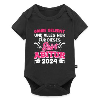 High School Diploma 2024 Years Learned For This Shirt - Baby Premium short-sleeve bodysuit - black - Front