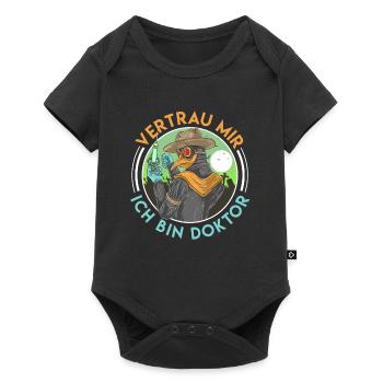 Doctoral Degree Trust Me I'm a Doctor - Baby Premium short-sleeve bodysuit - black - Front