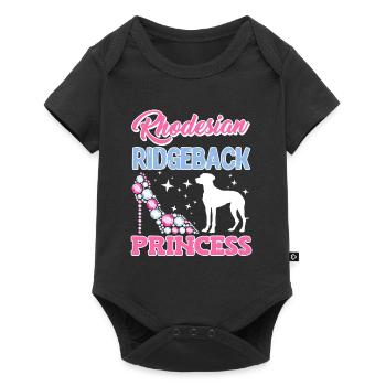 RHODESIAN RIDGEBACK PRINCESS Ridgeback Owner - Baby Premium short-sleeve bodysuit - black - Front