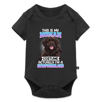 Newfoundland THIS IS MY PEOPLE COSTUME Funny - Baby Premium short-sleeve bodysuit - black - Front