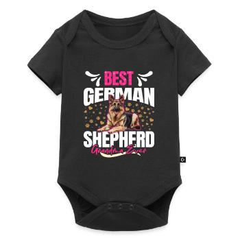 Dog Grandma BEST GERMAN SHEPHERD GRANDMA - Baby Premium short-sleeve bodysuit - black - Front