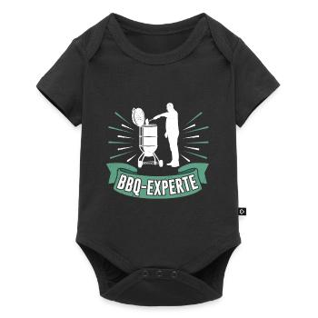 BBQ Expert Funny Meat Lover Meat Eater - Baby Premium short-sleeve bodysuit - black - Front