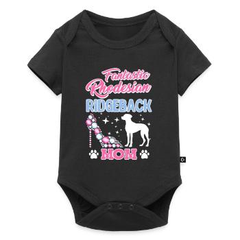 Ridgeback Women's FANTASTIC RHODESIAN RIDGEBACK - Baby Premium short-sleeve bodysuit - black - Front