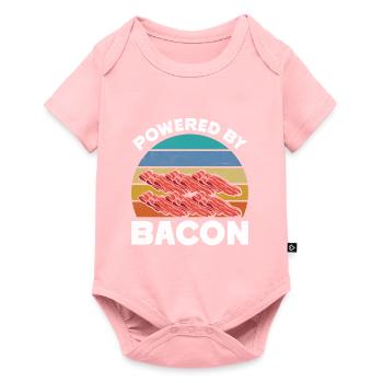 Carnivores POWERED BY BACON Meat Lovers - Baby Premium short-sleeve bodysuit - rose - Front