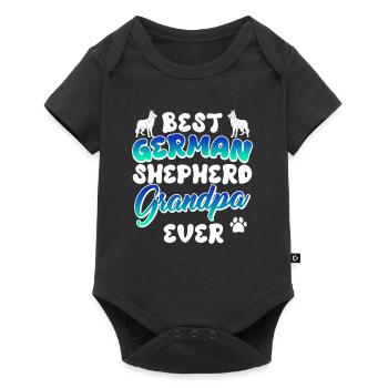 Deutscher Schäferhund BEST GERMAN SHEPHERD - Baby Premium short-sleeve bodysuit - black - Front