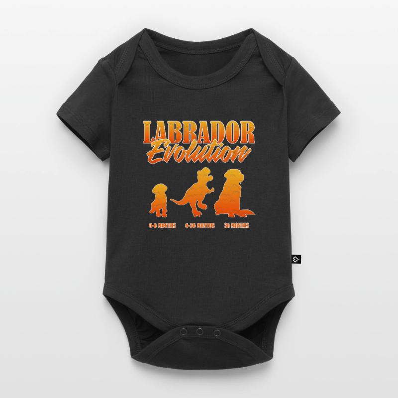 LABRADOR EVOLUTION Labrador Owner Funny Baby Premium short-sleeve bodysuit