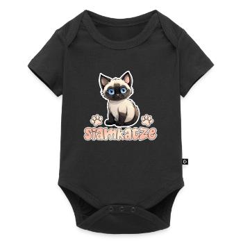 Siamese Cats SIAMESE Cat Owner Siamese Cat - Baby Premium short-sleeve bodysuit - black - Front