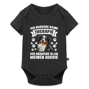 Australien JE N’AI PAS BESOIN DE THÉRAPIE BESOIN DE MON - Body à manches courtes Premium Bébé - noir - Devant
