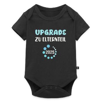 UPGRADE TO PARENT Pregnant Expectant Mothers - Baby Premium short-sleeve bodysuit - black - Front