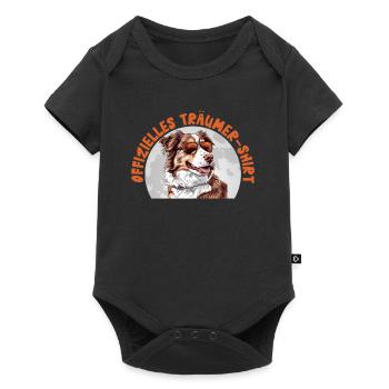Aussie OFFICIAL DREAMER SHIRT Mom - Baby Premium short-sleeve bodysuit - black - Front