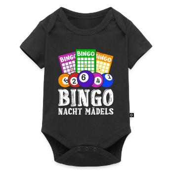 Bingo Lovers BINGO NIGHT GIRLS Drôle - Body à manches courtes Premium Bébé - noir - Devant