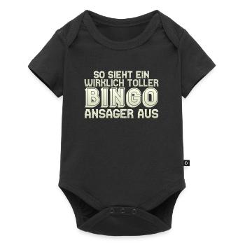 Joueurs de bingo VOICI À QUOI RESSEMBLE UN TRÈS BON BINGO - Body à manches courtes Premium Bébé - noir - Devant