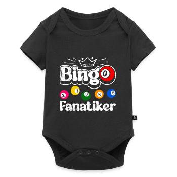 BINGO FANATICS Drôle Bingo Amant Bingo - Body à manches courtes Premium Bébé - noir - Devant