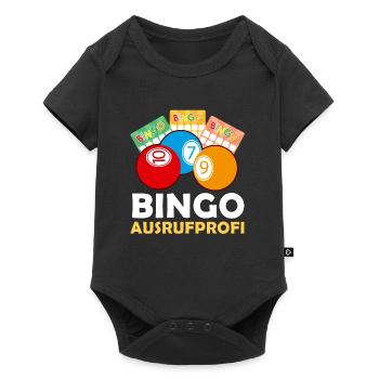 BINGO EXCLAMATION Pro Joueur de bingo drôle Bingo - Body à manches courtes Premium Bébé - noir - Devant