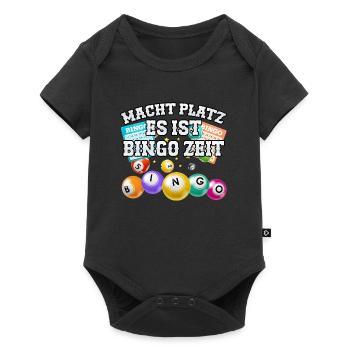 Bingo Players MAKE WAY IT'S BINGO TIME Funny - Baby Premium short-sleeve bodysuit - black - Front