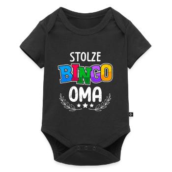 Joueur de bingo PROUD BINGO GRANNY Bingo drôle - Body à manches courtes Premium Bébé - noir - Devant