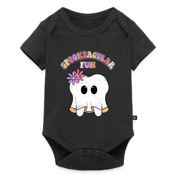 Halloween Party SPUK-TACULAR FUN Funny - Baby Premium short-sleeve bodysuit - black - Front