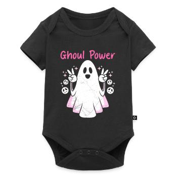 Costume d’Halloween Enfants GHOST POWER Girls - Body à manches courtes Premium Bébé - noir - Devant