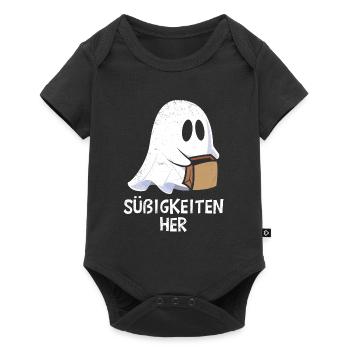 Costume d’Halloween Enfants SWEETS HER Funny - Body à manches courtes Premium Bébé - noir - Devant