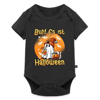 Halloween Kids BOO IT'S HALLOWEEN Fun - Baby Premium short-sleeve bodysuit - black - Front