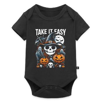 Halloween Costume Kids TAKE IT EASY Fun - Baby Premium short-sleeve bodysuit - black - Front