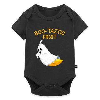 Halloween Party BOO-TASTIC FRUIT Funny Bananas - Baby Premium short-sleeve bodysuit - black - Front