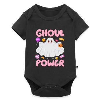 Halloween Costume GHOUL POWER Halloween Party - Baby Premium short-sleeve bodysuit - black - Front