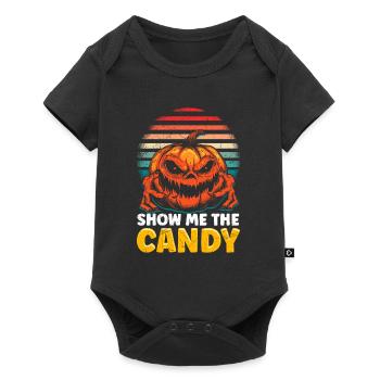 Halloween Costume Kids SHOW ME THE CANDY Horror - Baby Premium short-sleeve bodysuit - black - Front