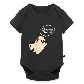 Fête d’Halloween TRICK OR TREAT GIRL - Body à manches courtes Premium Bébé - noir - Devant