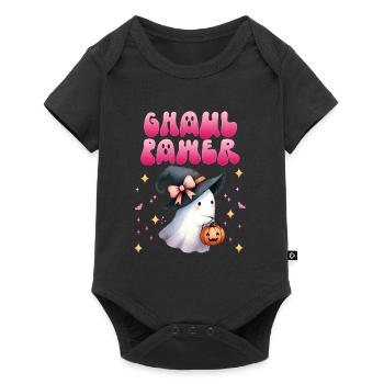 Costume d’Halloween Fille CHAUL GAMER Drôle - Body à manches courtes Premium Bébé - noir - Devant