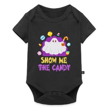 Halloween Party SHOW ME CANDY Halloween Costume - Baby Premium short-sleeve bodysuit - black - Front