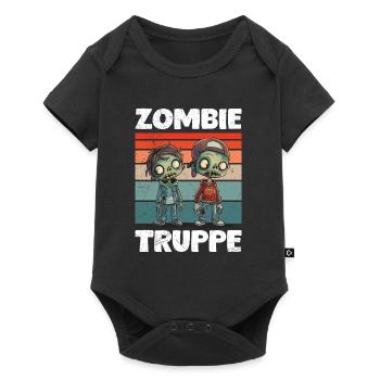 Halloween Costume Kids ZOMBIE TROOP Funny - Baby Premium short-sleeve bodysuit - black - Front