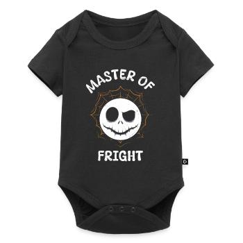 Halloween Costume Kids MASTER OF FRIGHT Funny - Baby Premium short-sleeve bodysuit - black - Front