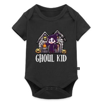 Halloween Party GHOUL KID Funny Girl - Baby Premium short-sleeve bodysuit - black - Front