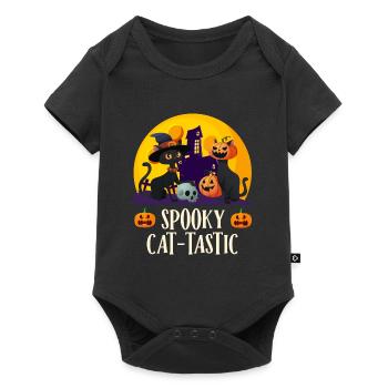 Halloween SPOOKY Halloween Kids - Baby Premium short-sleeve bodysuit - black - Front