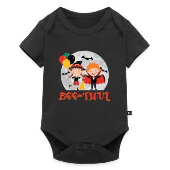 Halloween Kids BOO - TIFUL Halloween Costume - Body à manches courtes Premium Bébé - noir - Devant