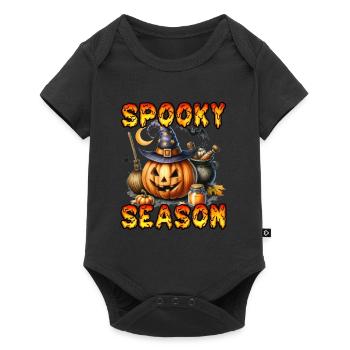 Costume d’Halloween Enfants SPOOKY SEASON Fun - Body à manches courtes Premium Bébé - noir - Devant