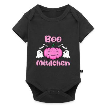 Costume d’Halloween Enfants BOO GIRL Drôle - Body à manches courtes Premium Bébé - noir - Devant