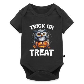 Halloween Costume Kids TRICK OR TREAT HORROR - Baby Premium short-sleeve bodysuit - black - Front